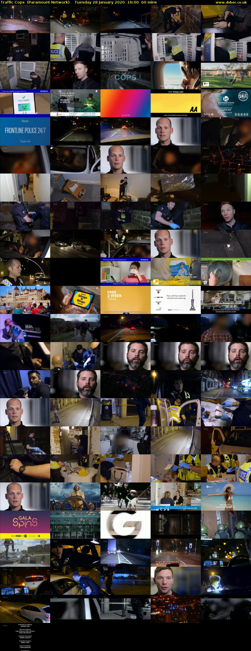 Traffic Cops  (Paramount Network) Tuesday 28 January 2020 16:00 - 17:00