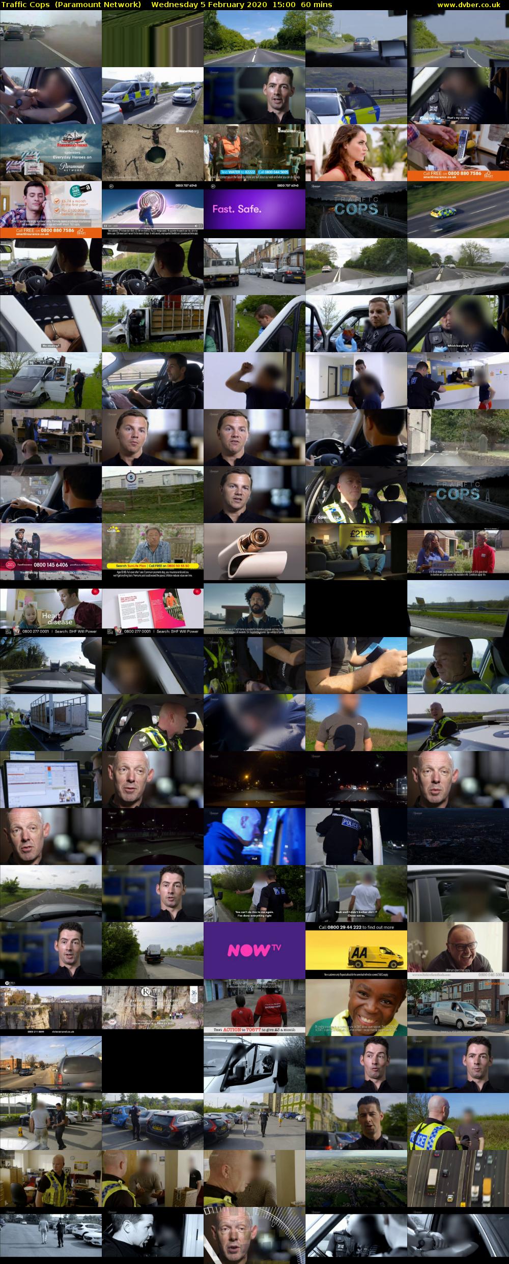 Traffic Cops  (Paramount Network) Wednesday 5 February 2020 15:00 - 16:00