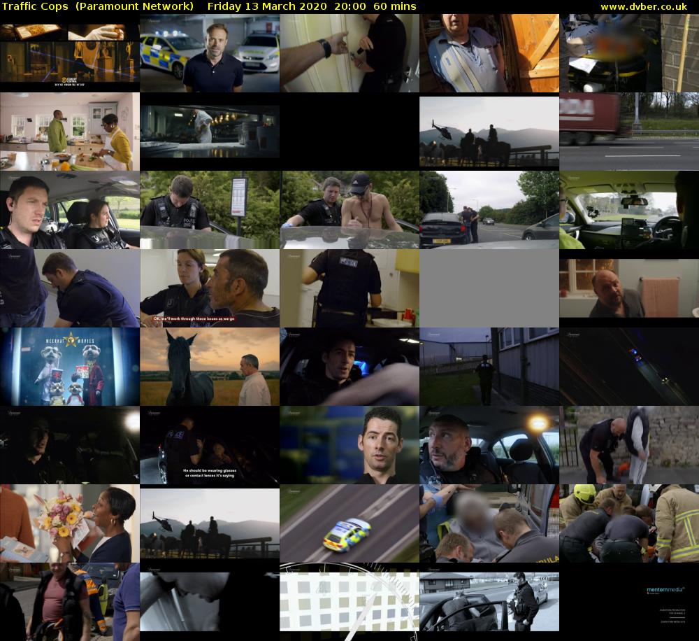Traffic Cops  (Paramount Network) Friday 13 March 2020 20:00 - 21:00