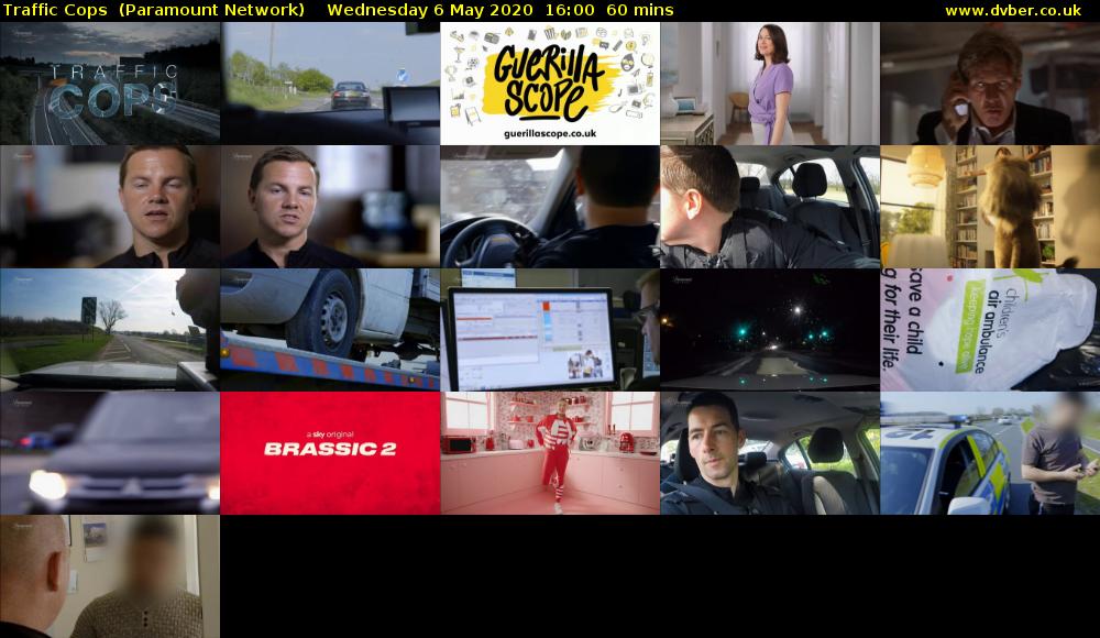 Traffic Cops  (Paramount Network) Wednesday 6 May 2020 16:00 - 17:00