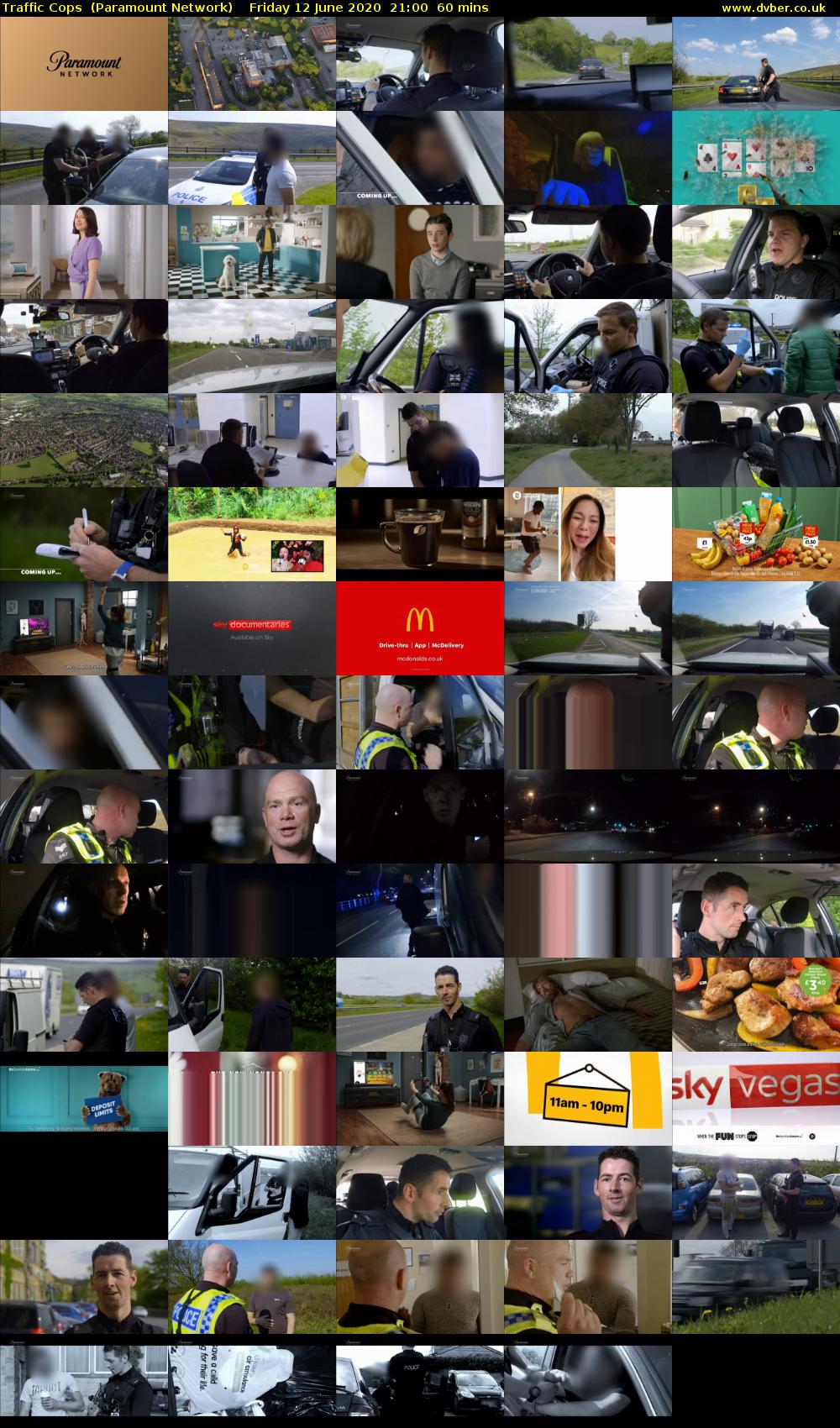 Traffic Cops  (Paramount Network) Friday 12 June 2020 21:00 - 22:00