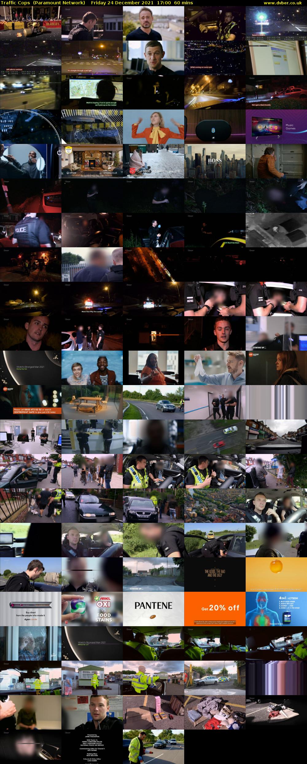 Traffic Cops  (Paramount Network) Friday 24 December 2021 17:00 - 18:00