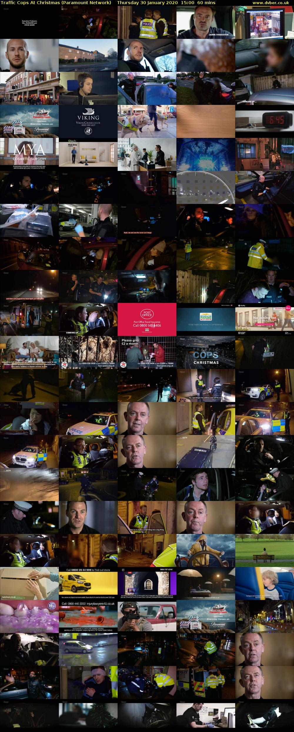 Traffic Cops At Christmas (Paramount Network) Thursday 30 January 2020 15:00 - 16:00