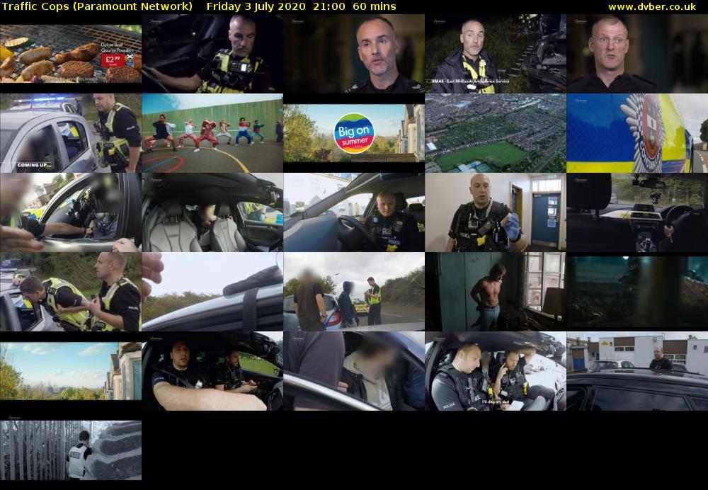 Traffic Cops (Paramount Network) Friday 3 July 2020 21:00 - 22:00