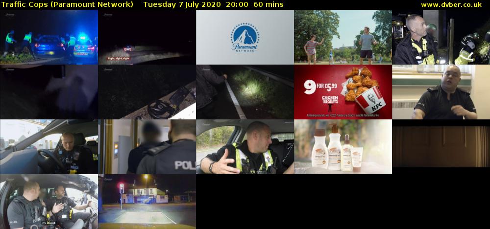 Traffic Cops (Paramount Network) Tuesday 7 July 2020 20:00 - 21:00
