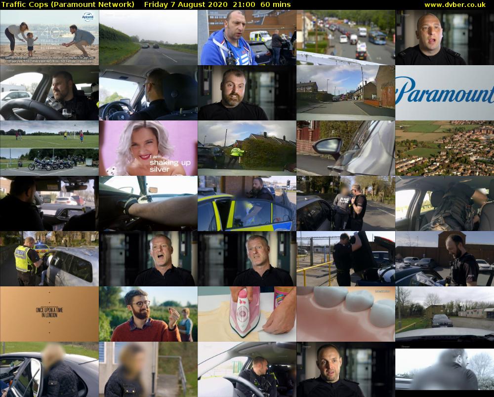 Traffic Cops (Paramount Network) Friday 7 August 2020 21:00 - 22:00