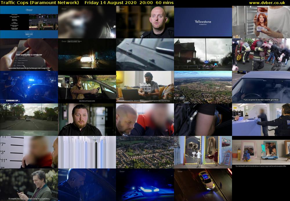 Traffic Cops (Paramount Network) Friday 14 August 2020 20:00 - 21:00