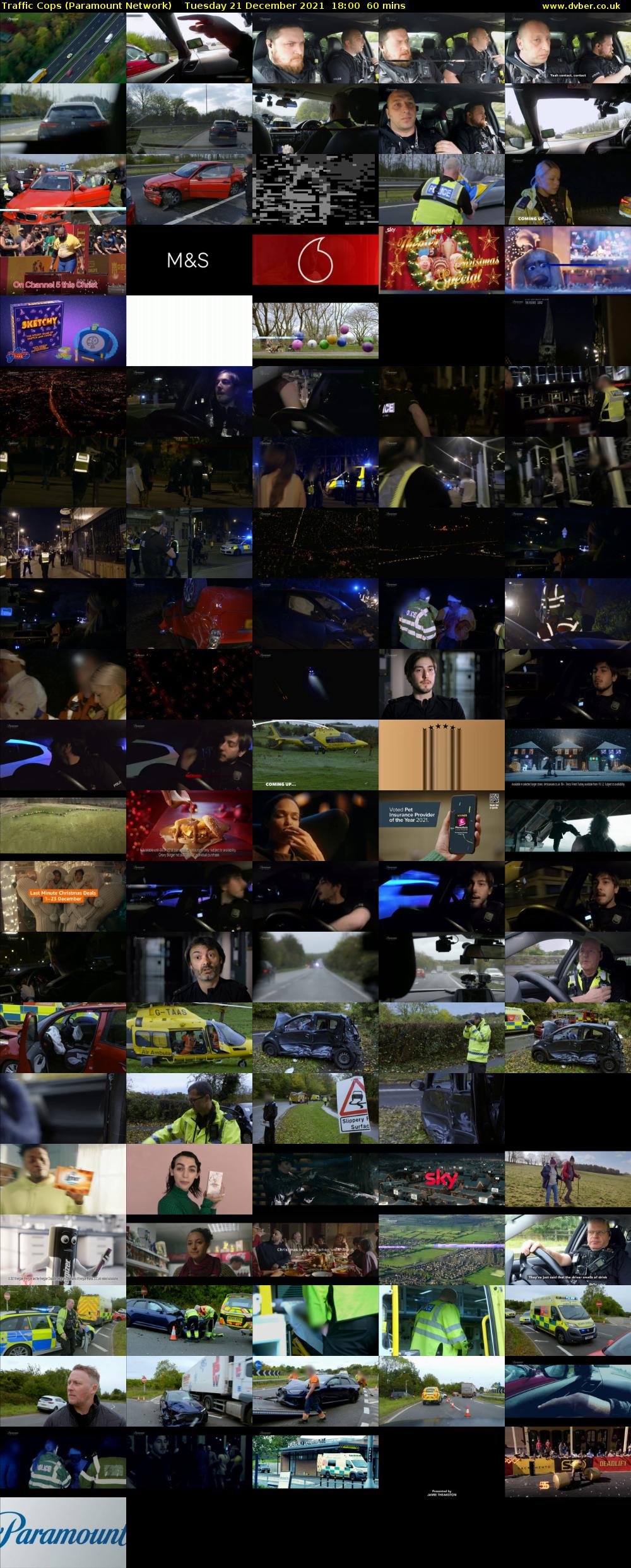 Traffic Cops (Paramount Network) Tuesday 21 December 2021 18:00 - 19:00
