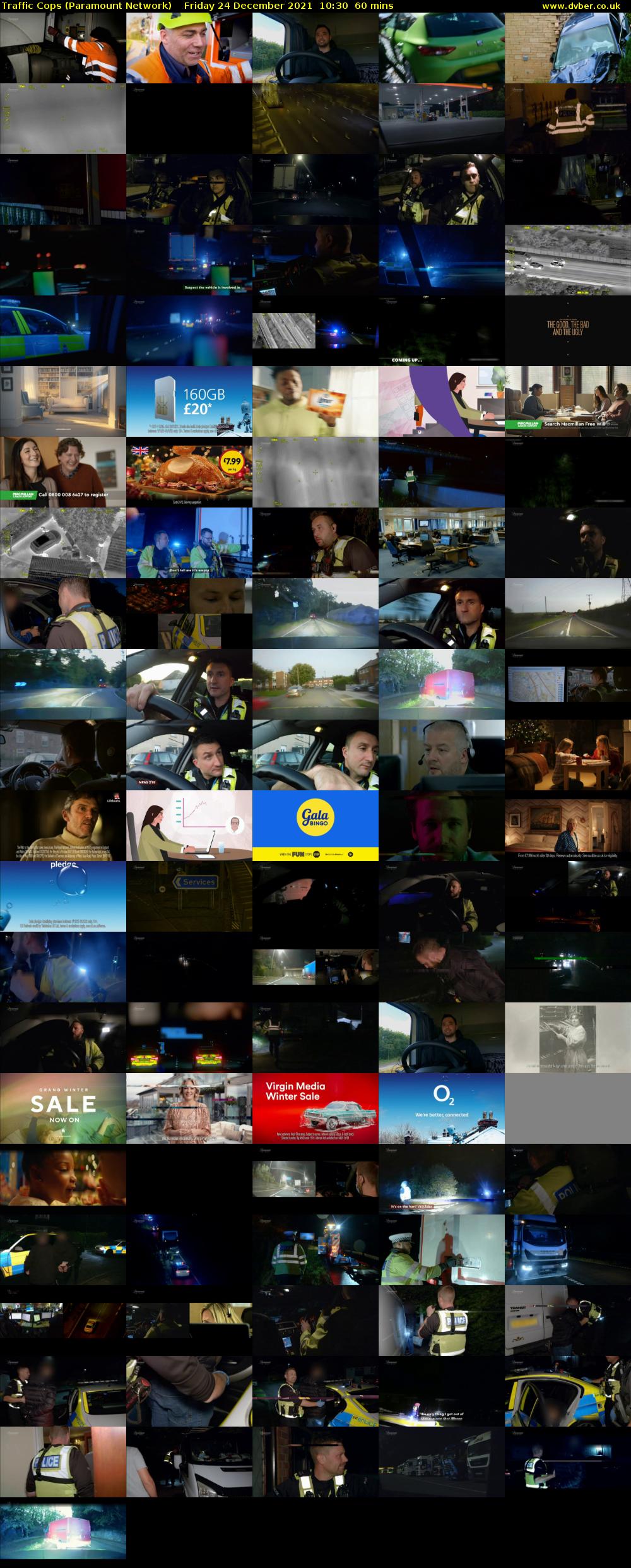 Traffic Cops (Paramount Network) Friday 24 December 2021 10:30 - 11:30