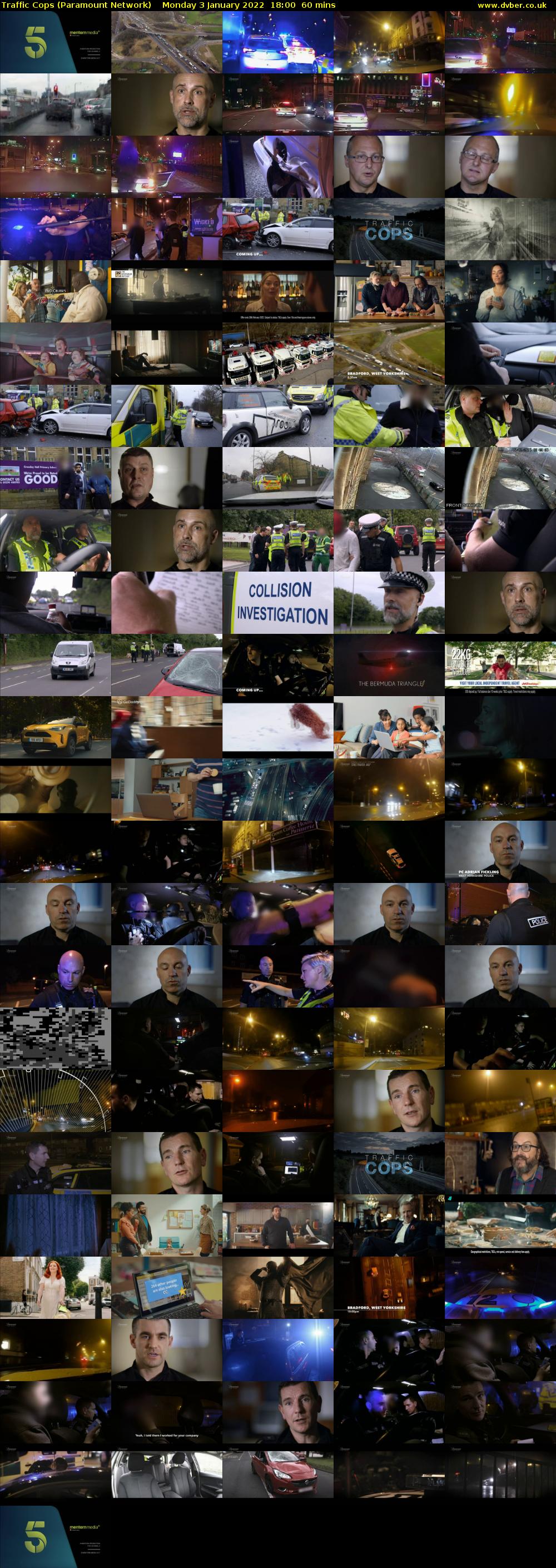 Traffic Cops (Paramount Network) Monday 3 January 2022 18:00 - 19:00