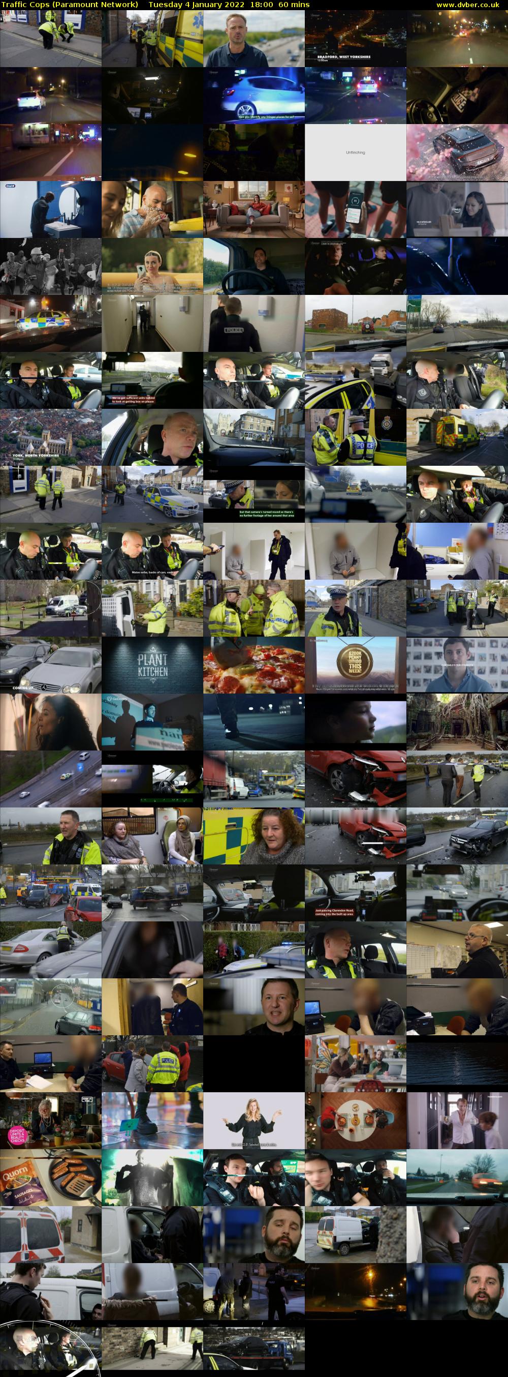 Traffic Cops (Paramount Network) Tuesday 4 January 2022 18:00 - 19:00
