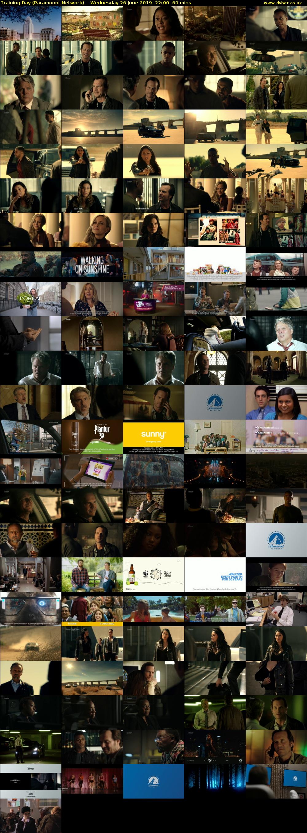 Training Day (Paramount Network) Wednesday 26 June 2019 22:00 - 23:00