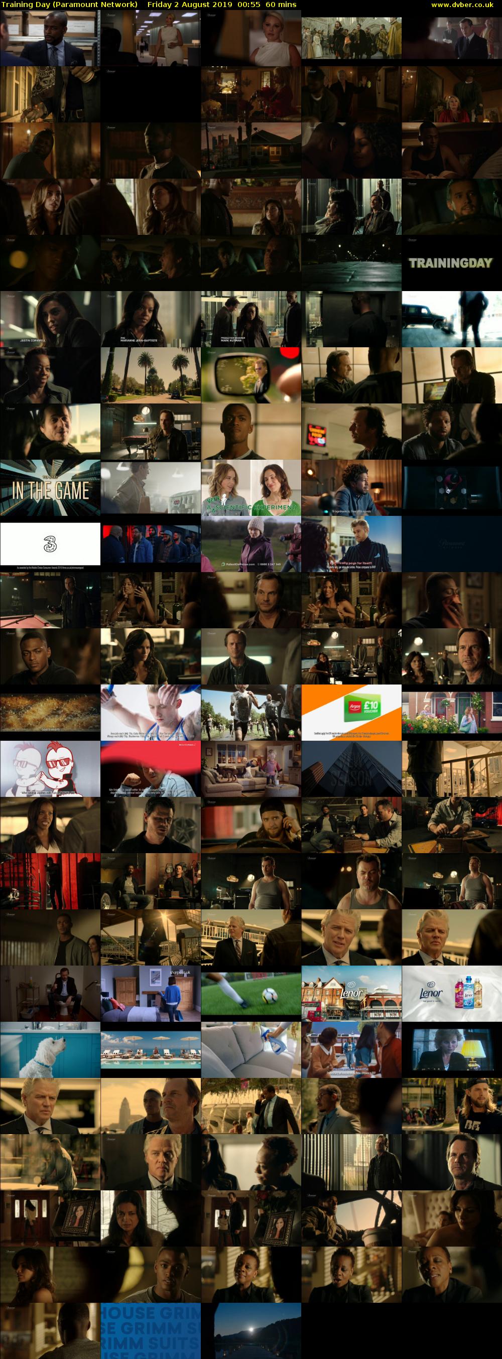 Training Day (Paramount Network) Friday 2 August 2019 00:55 - 01:55