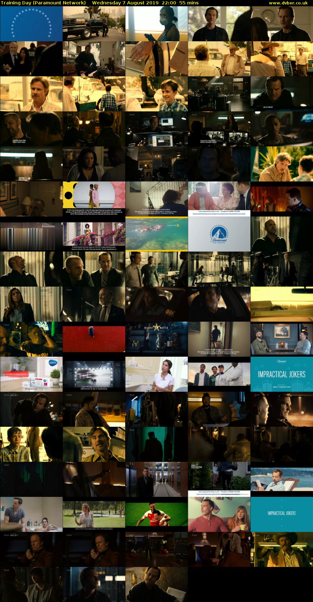 Training Day (Paramount Network) Wednesday 7 August 2019 22:00 - 22:55