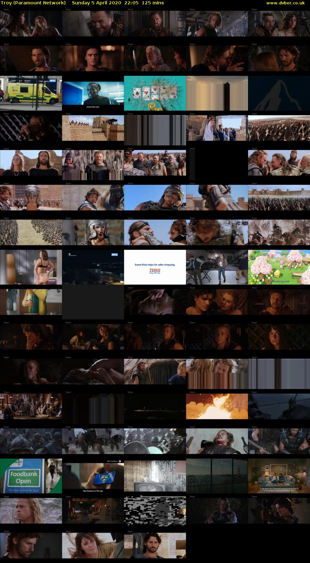 Troy (Paramount Network) Sunday 5 April 2020 22:05 - 00:10