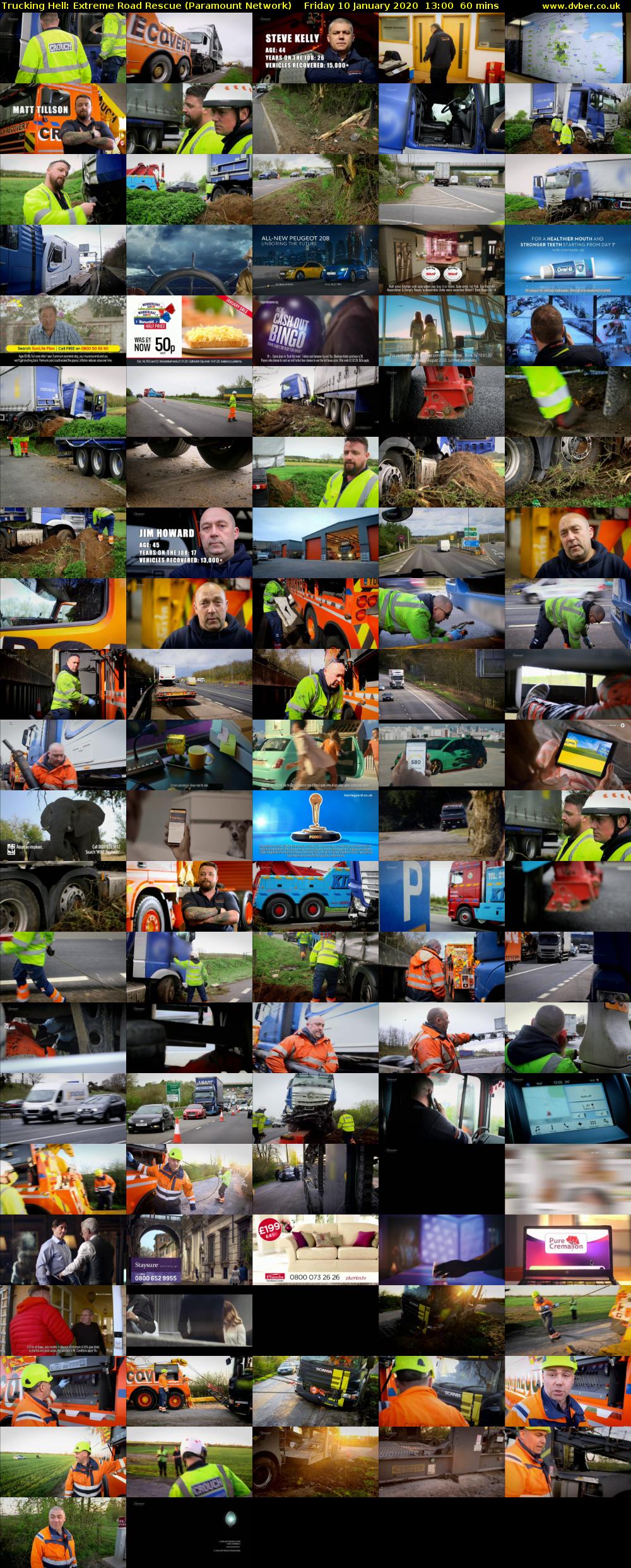 Trucking Hell: Extreme Road Rescue (Paramount Network) Friday 10 January 2020 13:00 - 14:00