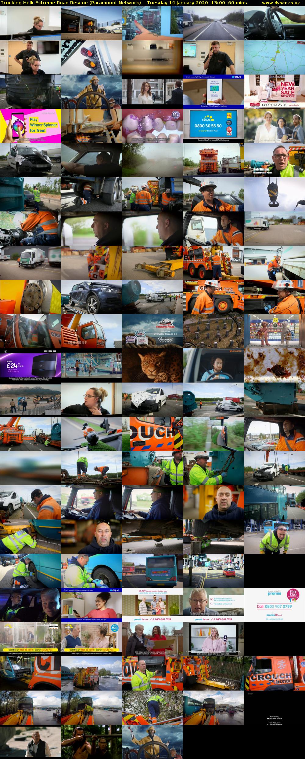 Trucking Hell: Extreme Road Rescue (Paramount Network) Tuesday 14 January 2020 13:00 - 14:00