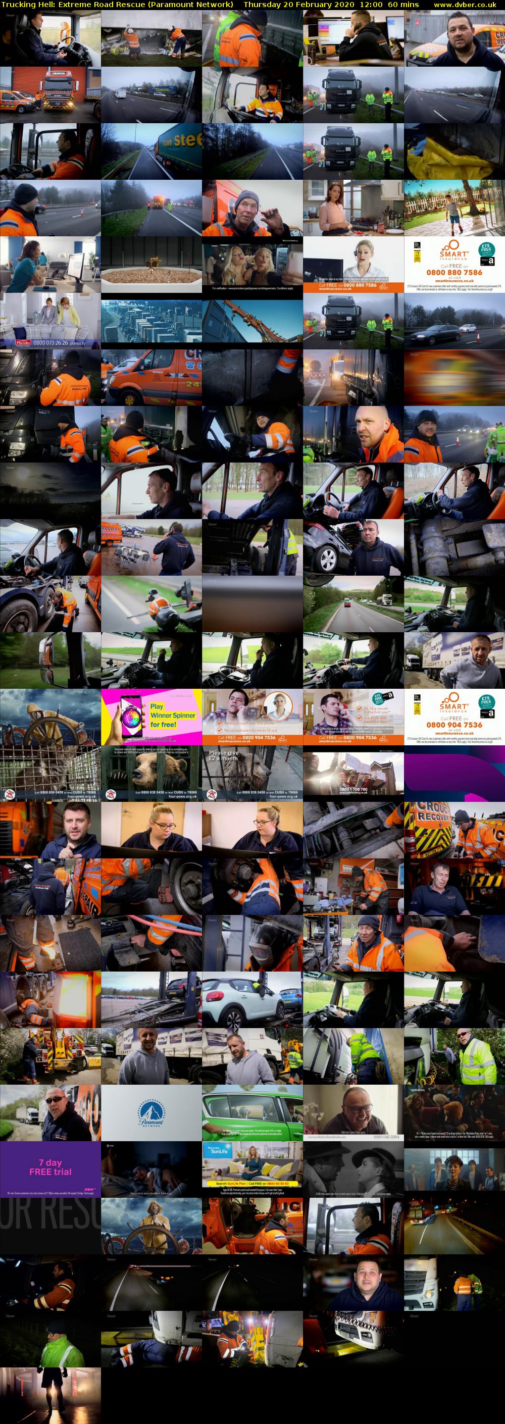 Trucking Hell: Extreme Road Rescue (Paramount Network) Thursday 20 February 2020 12:00 - 13:00