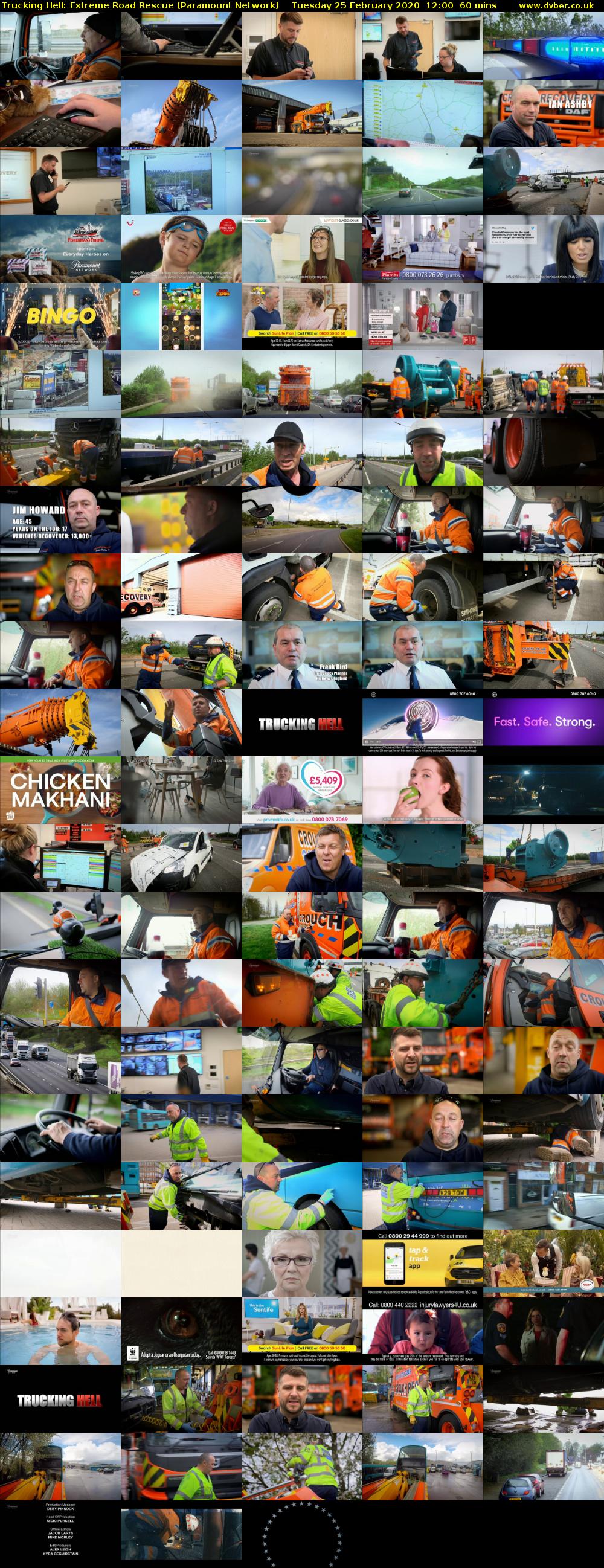 Trucking Hell: Extreme Road Rescue (Paramount Network) Tuesday 25 February 2020 12:00 - 13:00