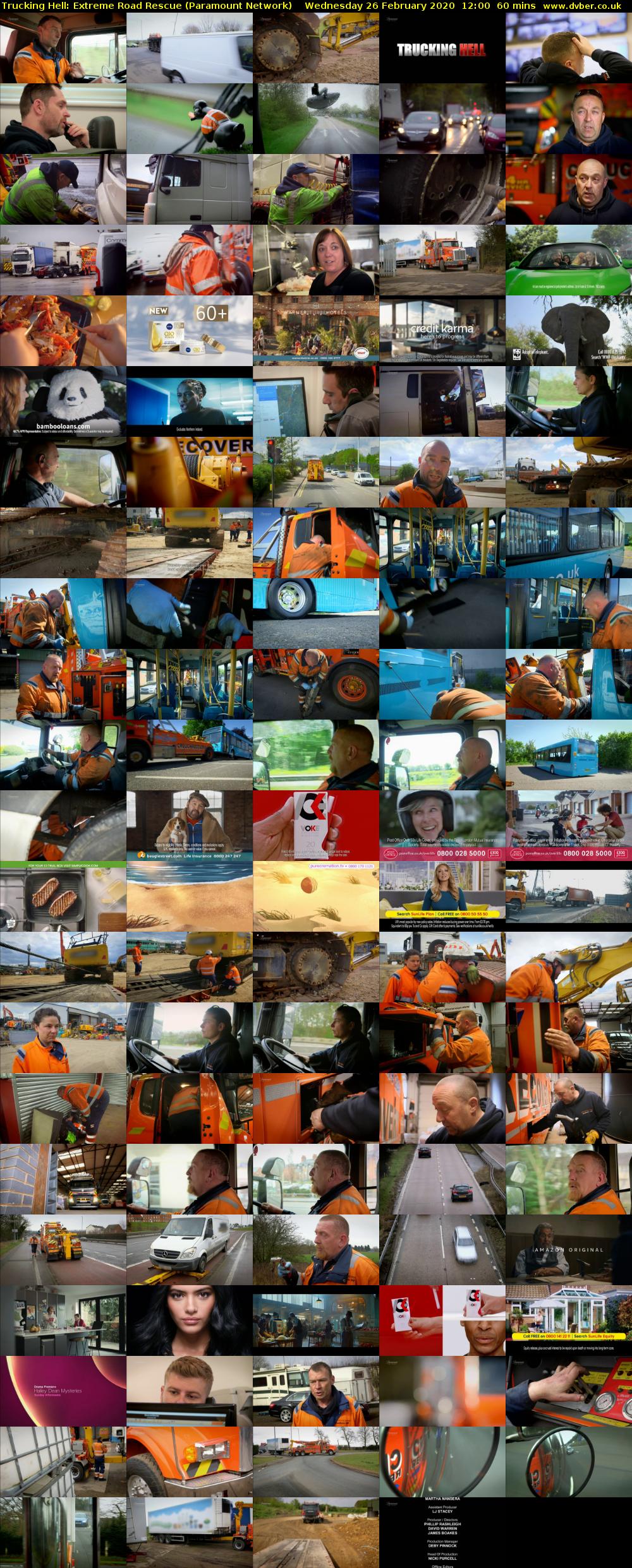 Trucking Hell: Extreme Road Rescue (Paramount Network) Wednesday 26 February 2020 12:00 - 13:00