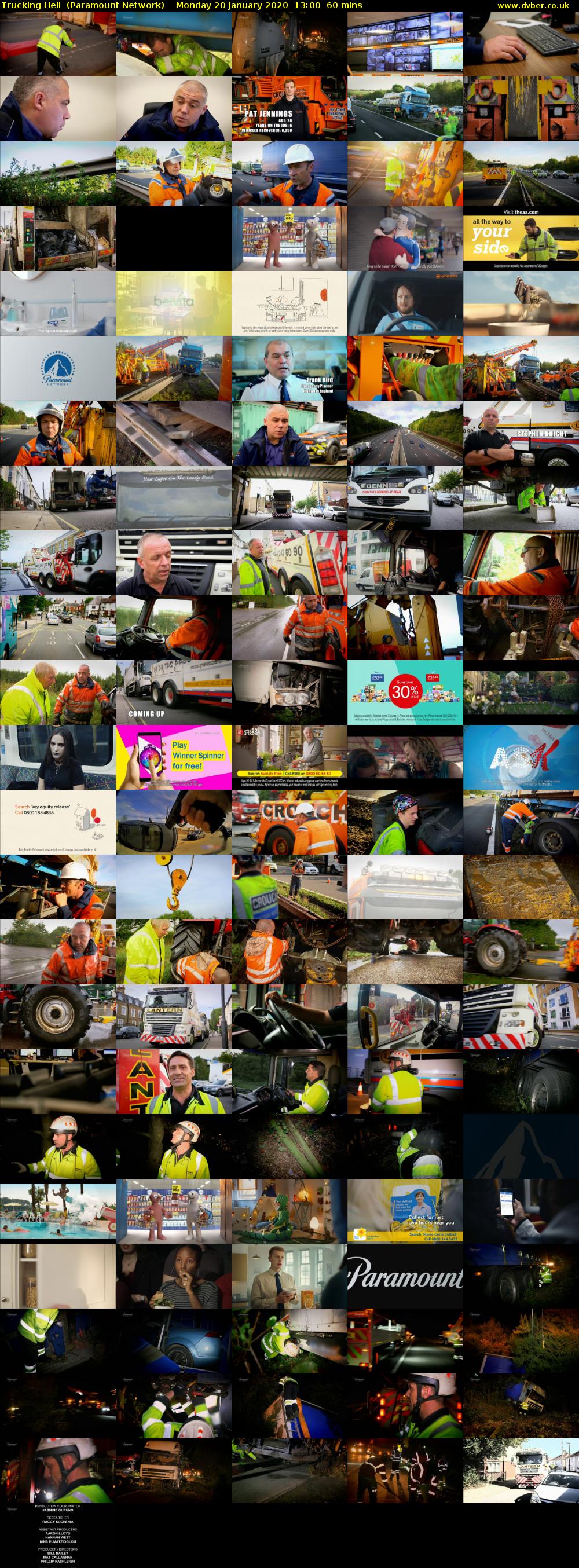 Trucking Hell  (Paramount Network) Monday 20 January 2020 13:00 - 14:00
