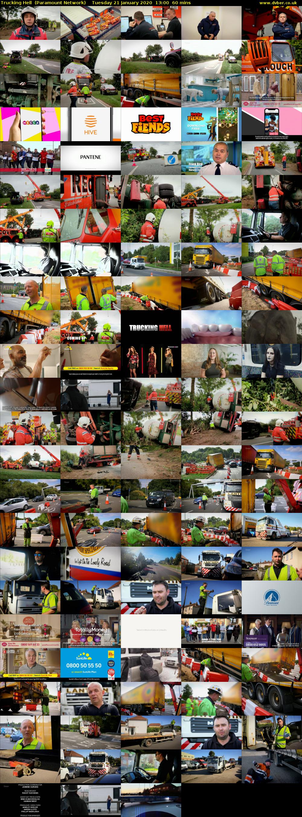 Trucking Hell  (Paramount Network) Tuesday 21 January 2020 13:00 - 14:00