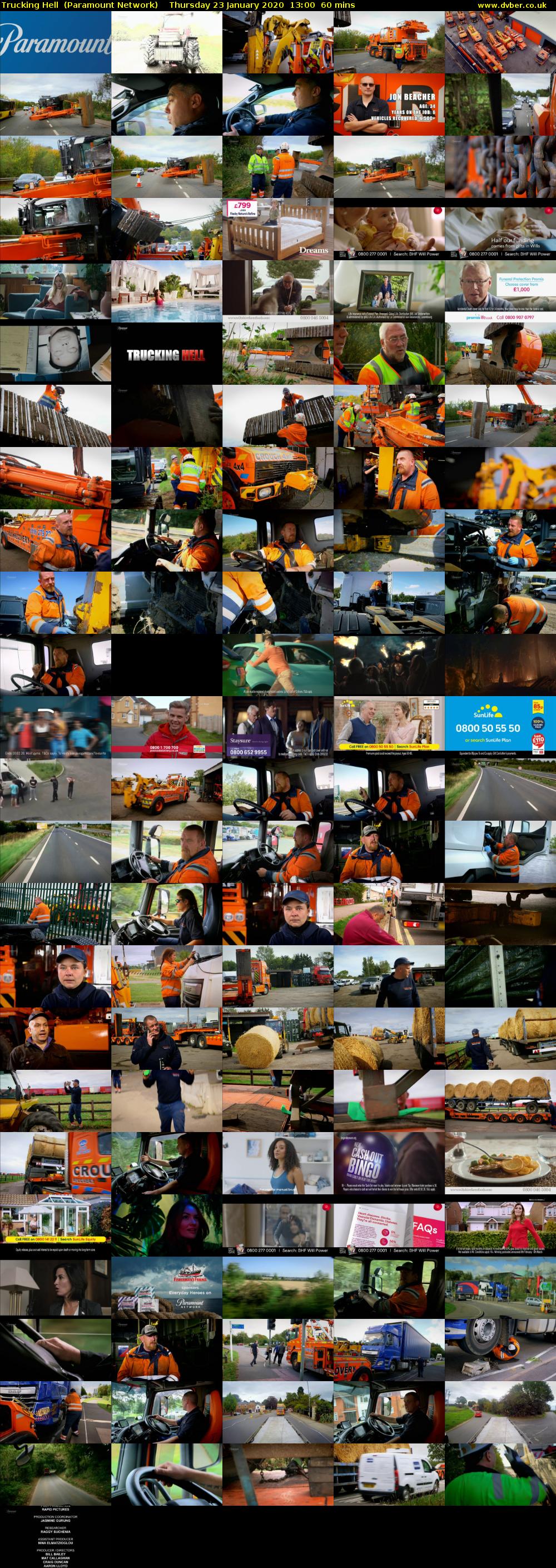 Trucking Hell  (Paramount Network) Thursday 23 January 2020 13:00 - 14:00