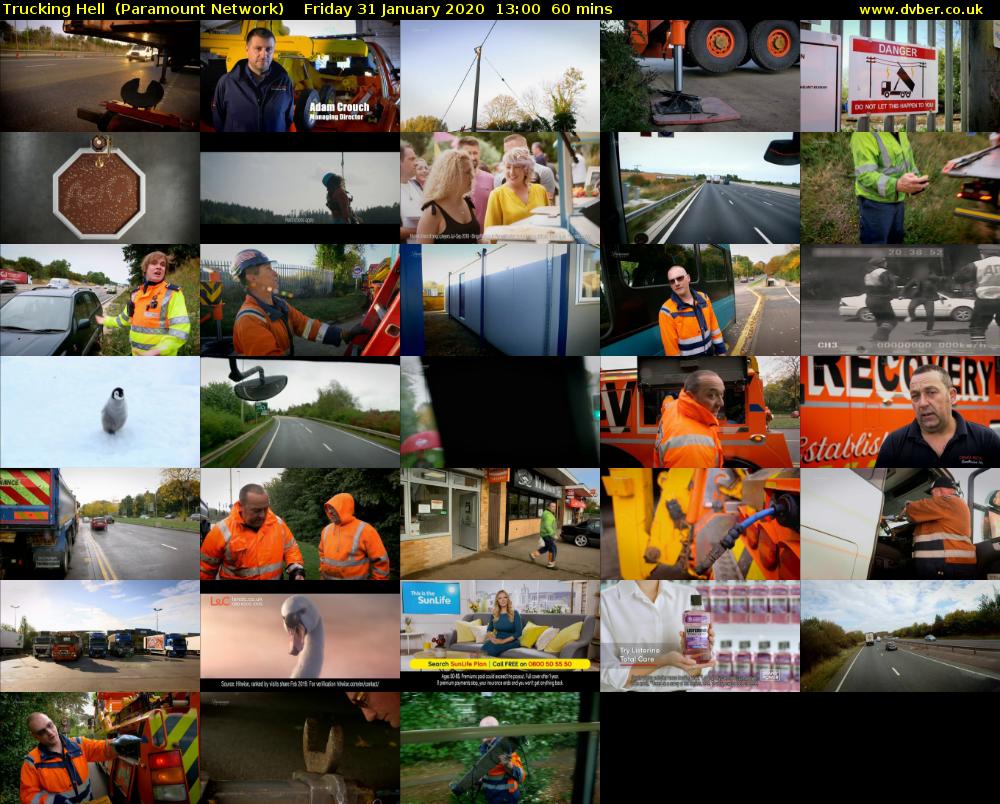 Trucking Hell  (Paramount Network) Friday 31 January 2020 13:00 - 14:00