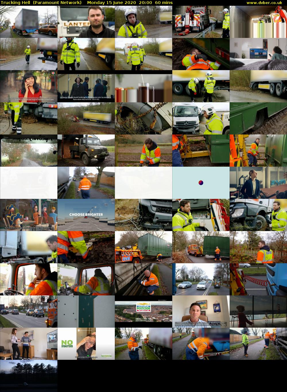 Trucking Hell  (Paramount Network) Monday 15 June 2020 20:00 - 21:00