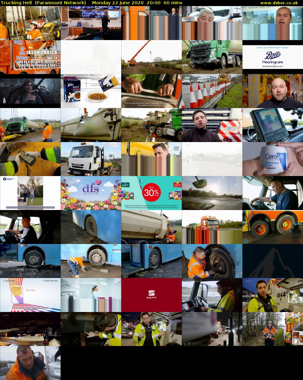 Trucking Hell  (Paramount Network) Monday 22 June 2020 20:00 - 21:00