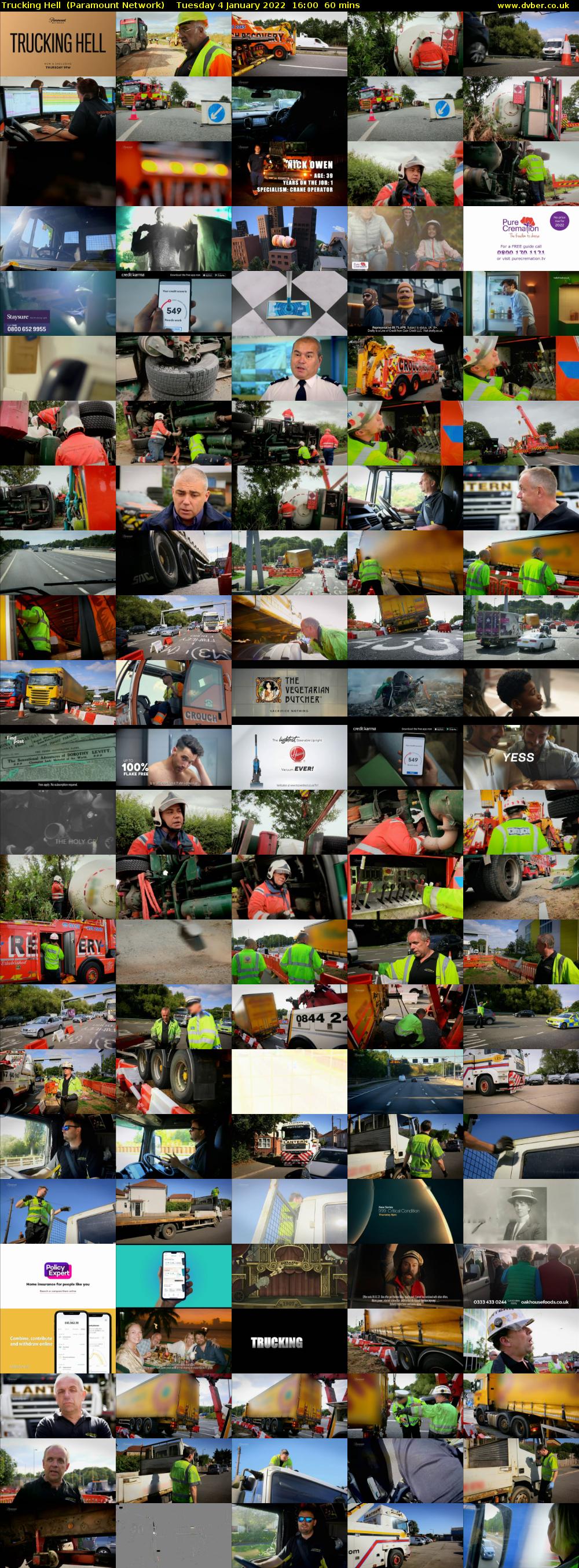 Trucking Hell  (Paramount Network) Tuesday 4 January 2022 16:00 - 17:00