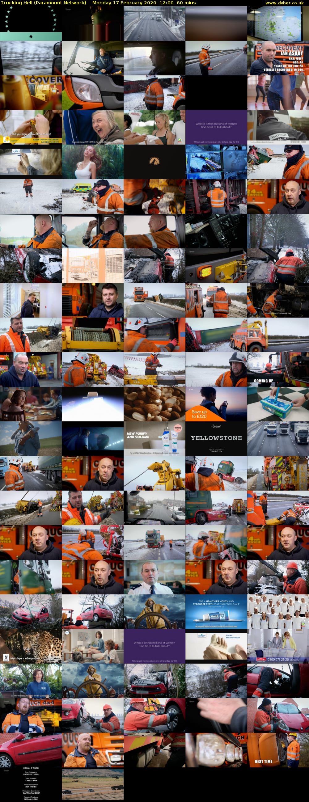 Trucking Hell (Paramount Network) Monday 17 February 2020 12:00 - 13:00