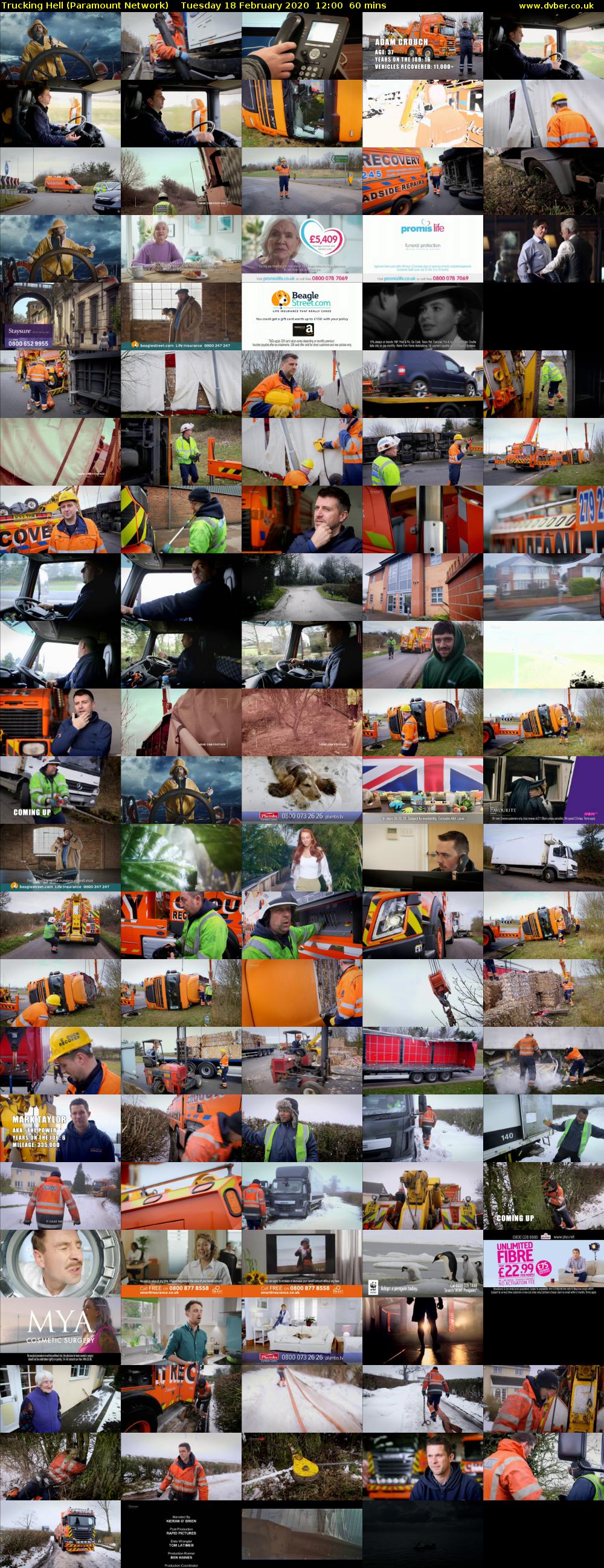 Trucking Hell (Paramount Network) Tuesday 18 February 2020 12:00 - 13:00