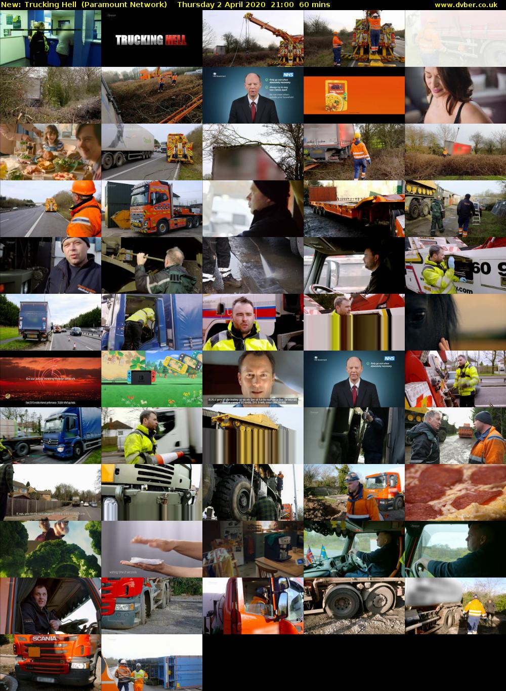 Trucking Hell (Paramount Network) Thursday 2 April 2020 21:00 - 22:00