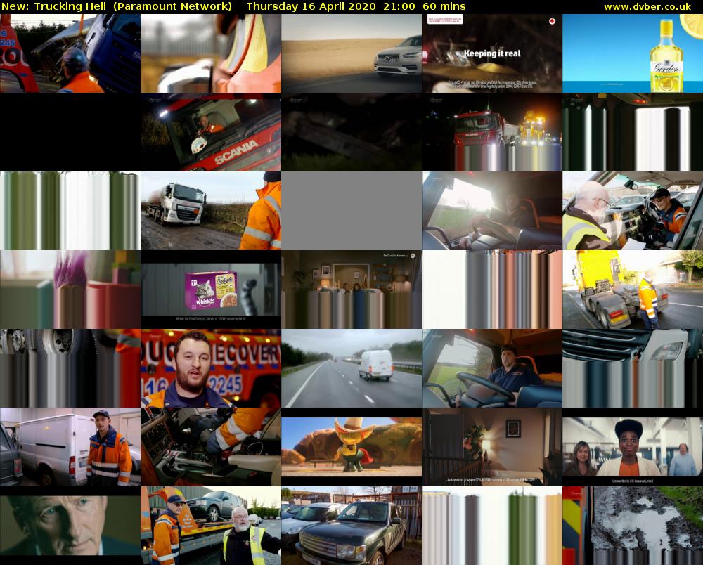 Trucking Hell (Paramount Network) Thursday 16 April 2020 21:00 - 22:00