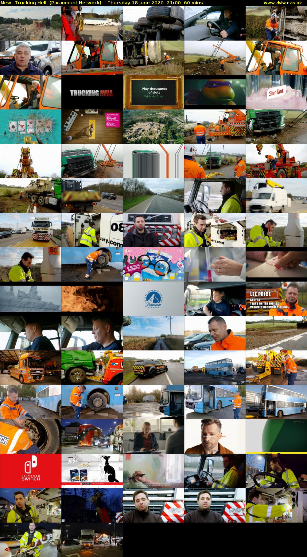 Trucking Hell (Paramount Network) Thursday 18 June 2020 21:00 - 22:00