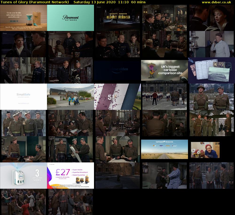 Tunes of Glory (Paramount Network) Saturday 13 June 2020 11:10 - 12:10