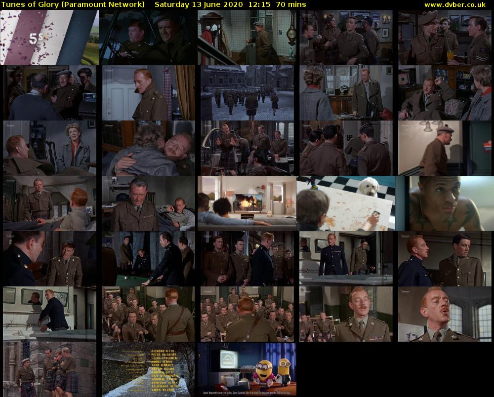 Tunes of Glory (Paramount Network) Saturday 13 June 2020 12:15 - 13:25