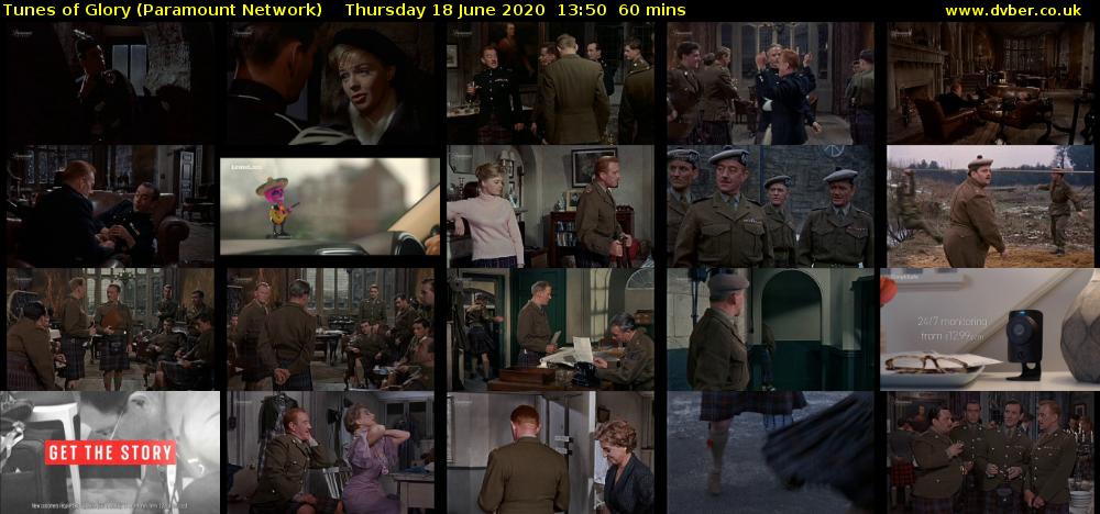 Tunes of Glory (Paramount Network) Thursday 18 June 2020 13:50 - 14:50