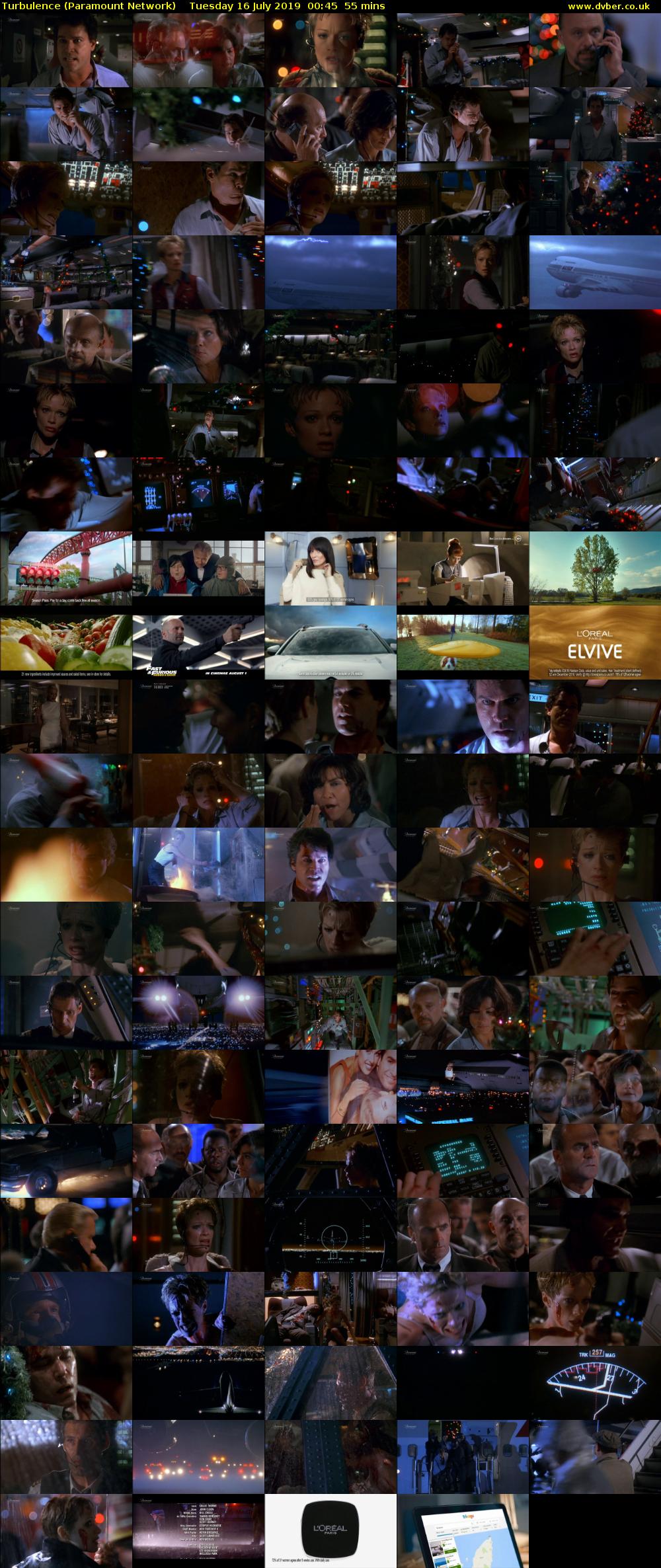 Turbulence (Paramount Network) Tuesday 16 July 2019 00:45 - 01:40