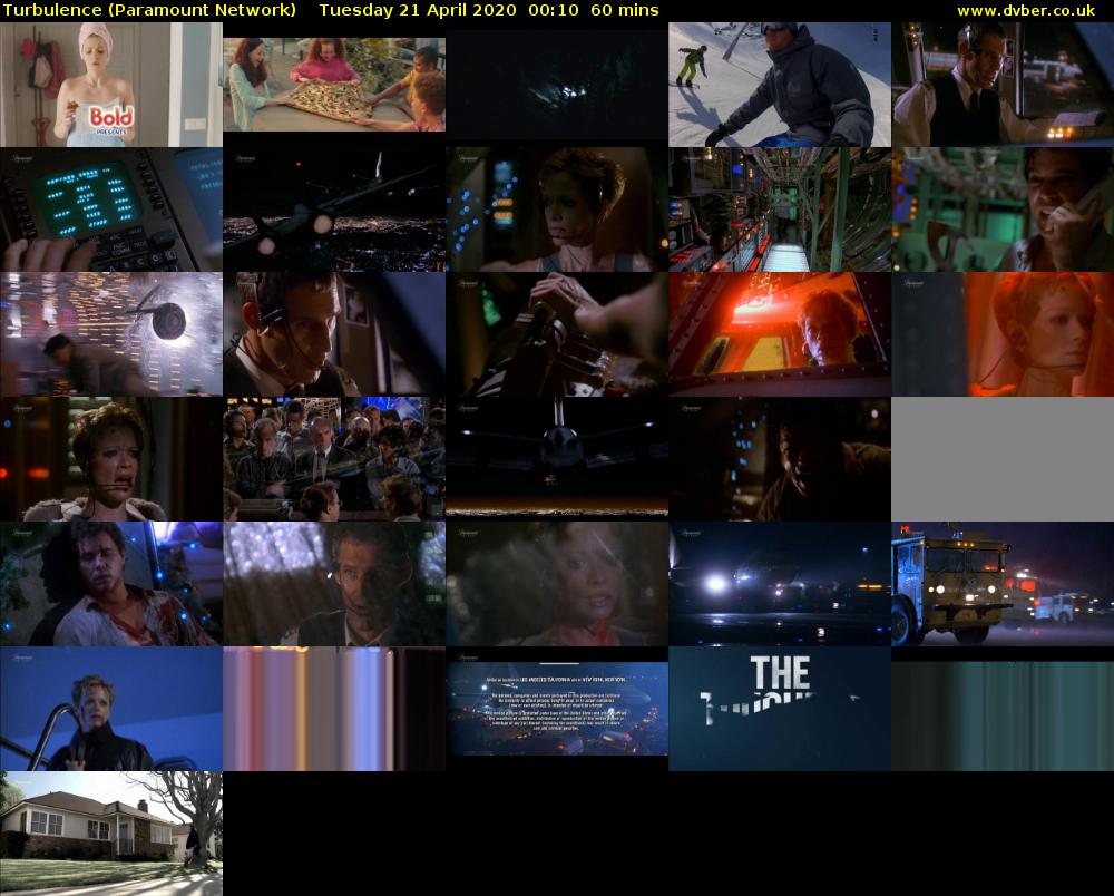 Turbulence (Paramount Network) Tuesday 21 April 2020 00:10 - 01:10