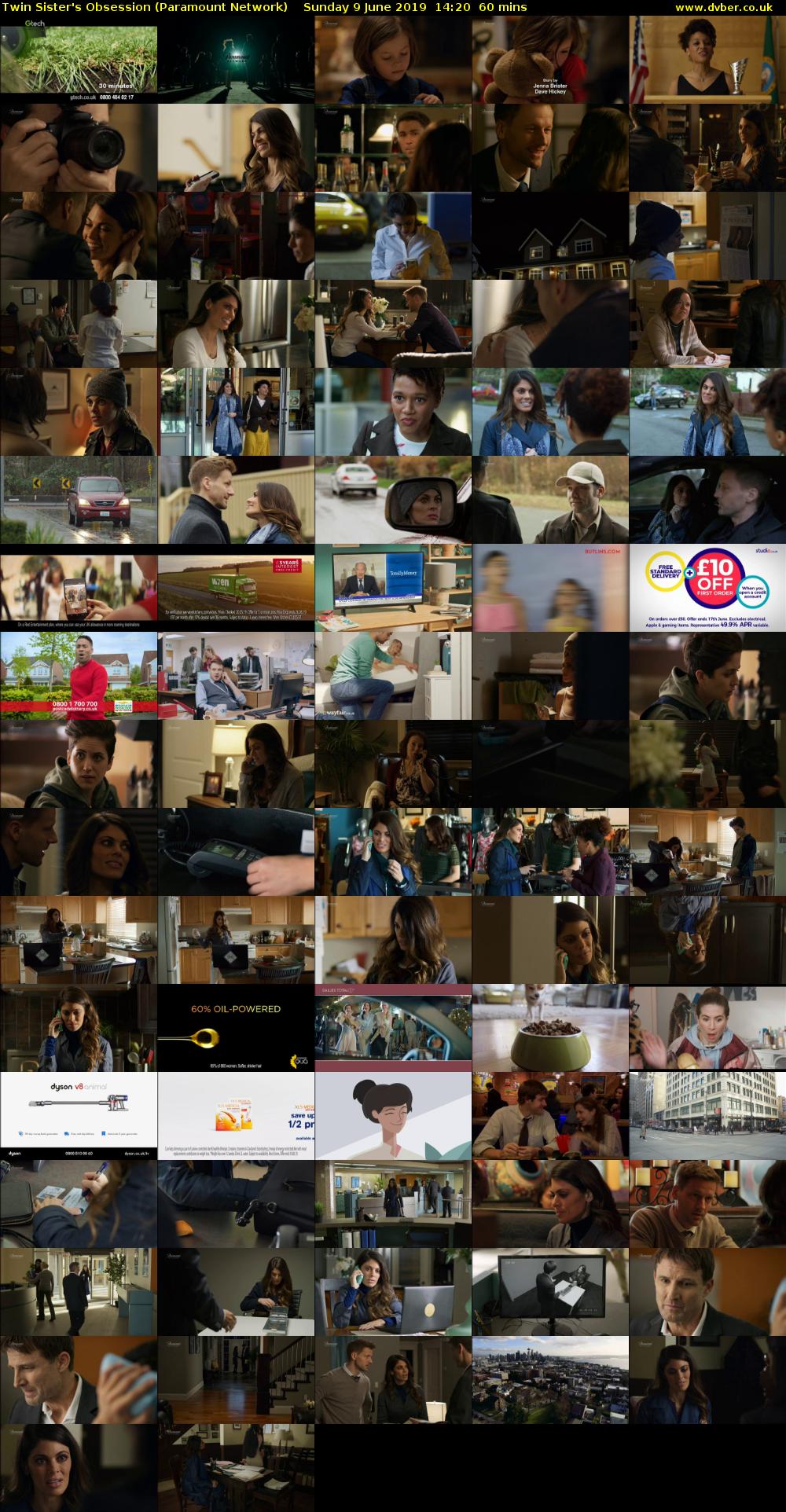 Twin Sister's Obsession (Paramount Network) Sunday 9 June 2019 14:20 - 15:20