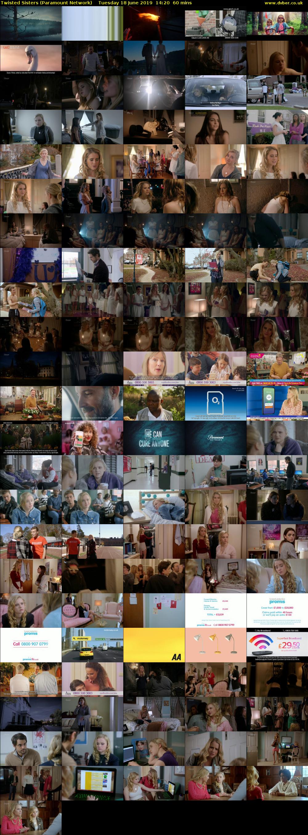 Twisted Sisters (Paramount Network) Tuesday 18 June 2019 14:20 - 15:20