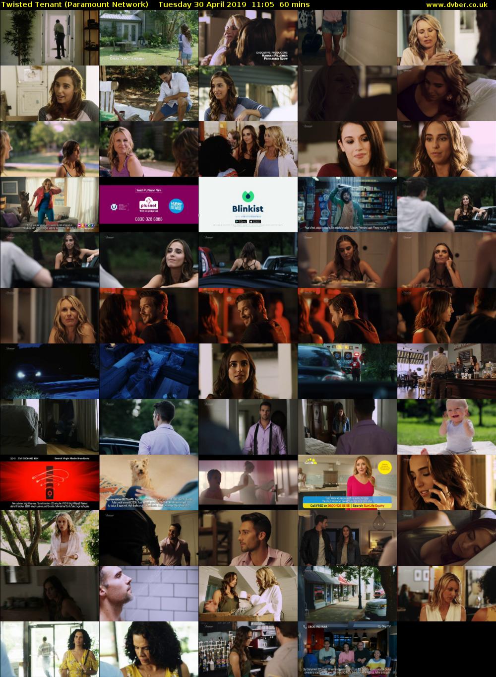 Twisted Tenant (Paramount Network) Tuesday 30 April 2019 11:05 - 12:05
