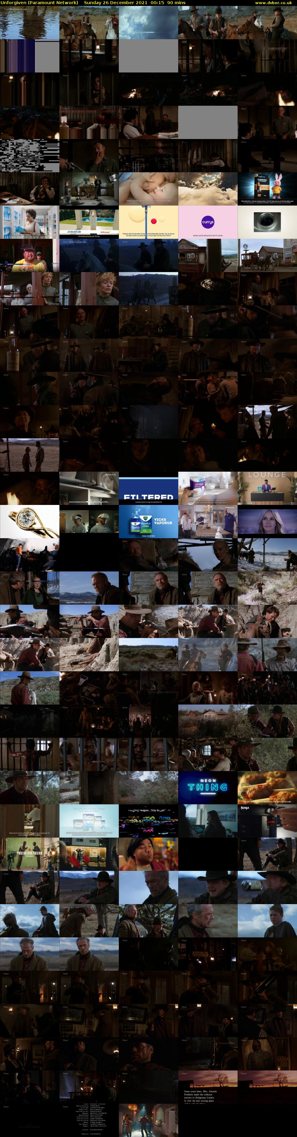 Unforgiven (Paramount Network) Sunday 26 December 2021 00:15 - 01:45