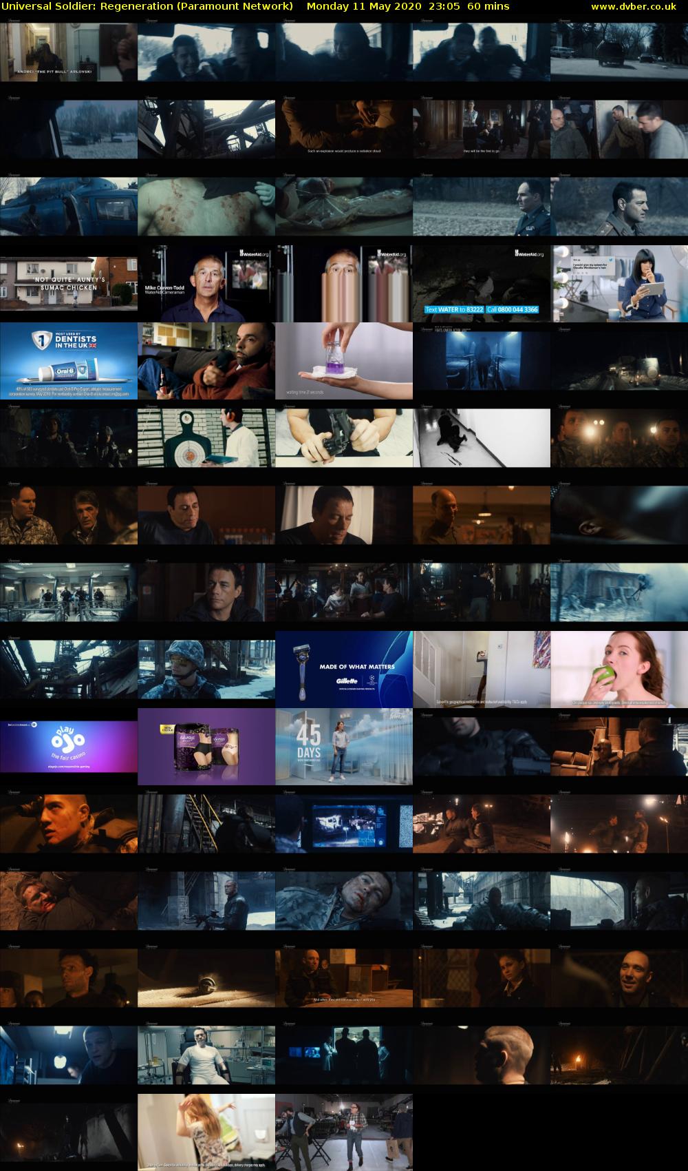 Universal Soldier: Regeneration (Paramount Network) Monday 11 May 2020 23:05 - 00:05