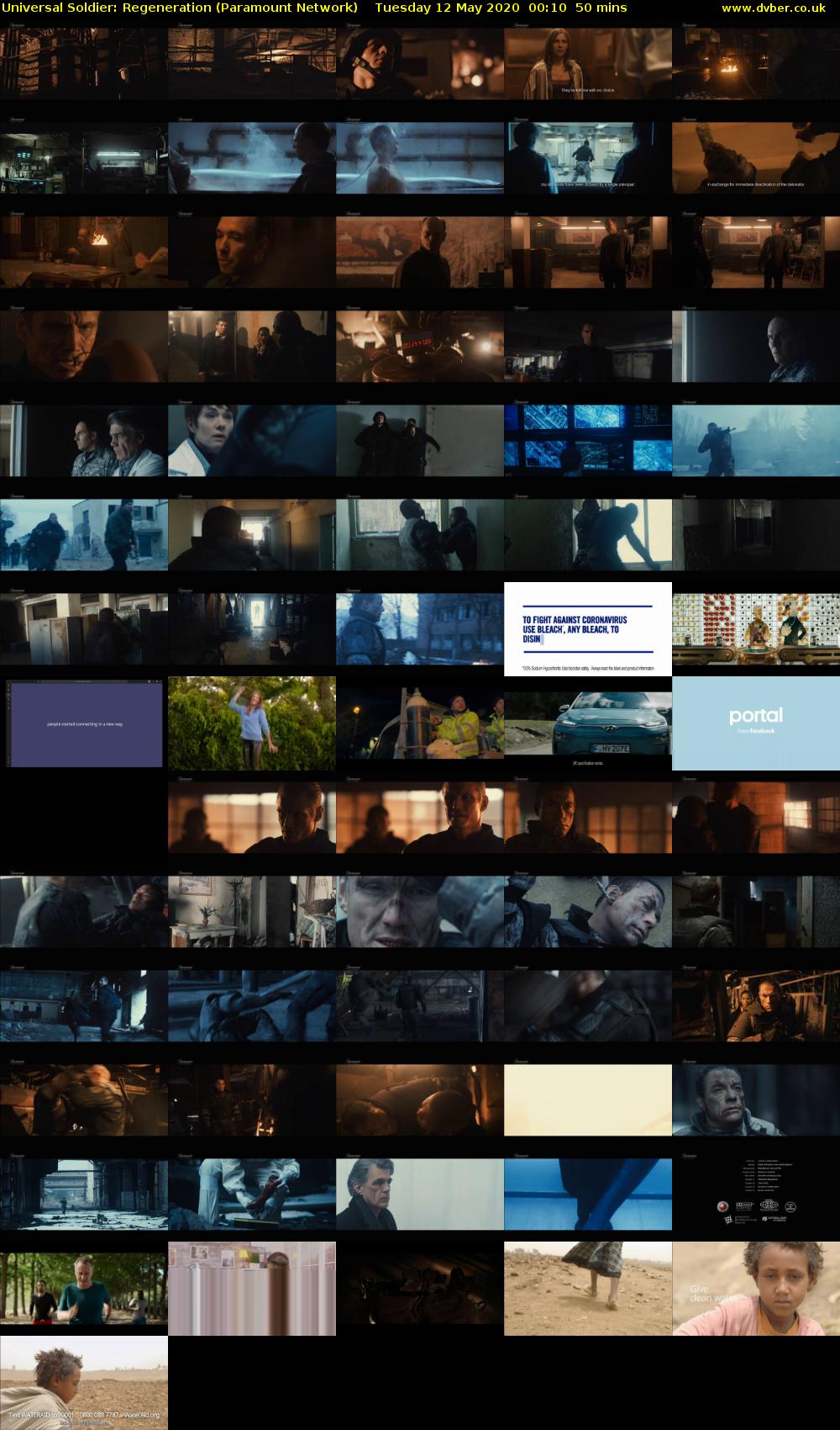 Universal Soldier: Regeneration (Paramount Network) Tuesday 12 May 2020 00:10 - 01:00
