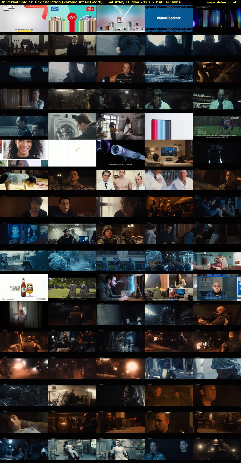 Universal Soldier: Regeneration (Paramount Network) Saturday 16 May 2020 23:40 - 00:40