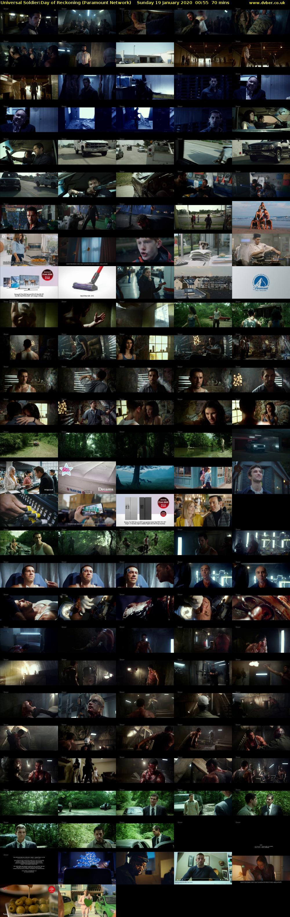 Universal Soldier:Day of Reckoning (Paramount Network) Sunday 19 January 2020 00:55 - 02:05