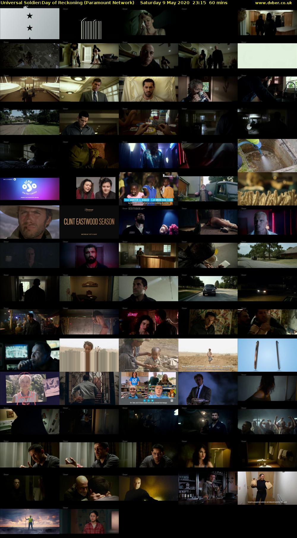 Universal Soldier:Day of Reckoning (Paramount Network) Saturday 9 May 2020 23:15 - 00:15